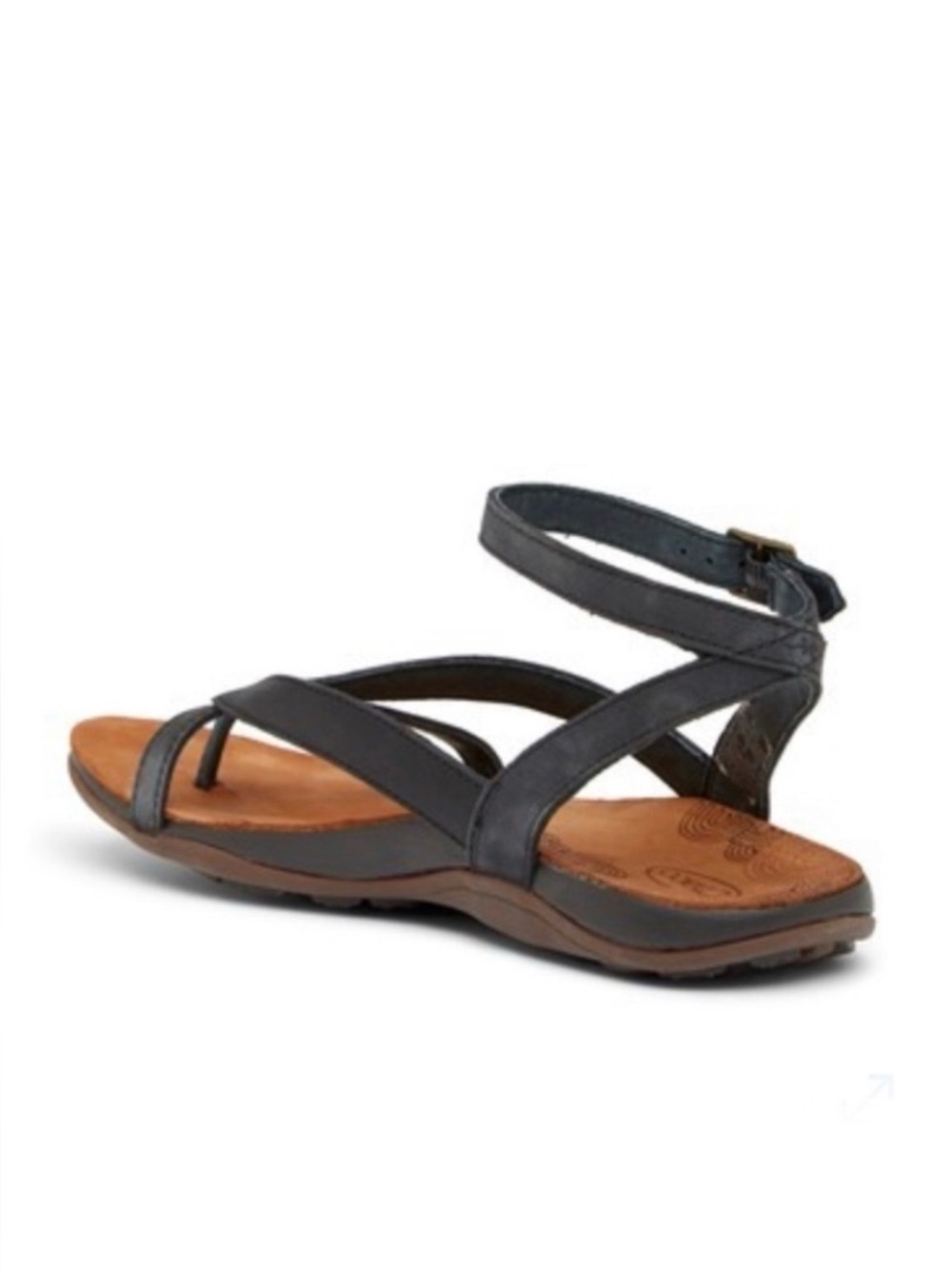 Chaco Sofia Black Leather Sandals Womens Size 8 - Picture 4 of 15